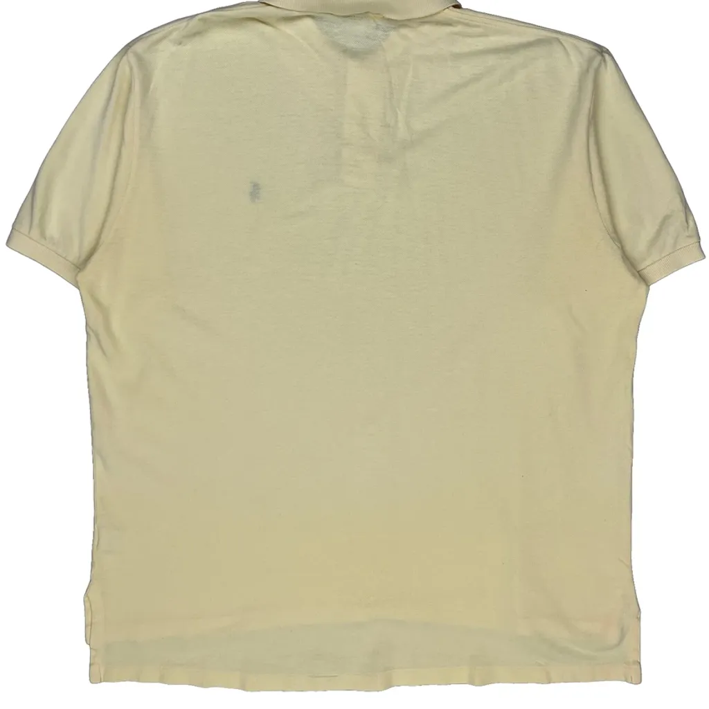 Polo By Ralph Lauren Polo Shirt - XL Yellow Cotton - Image 7