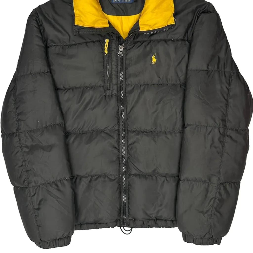 Polo By Ralph Lauren Puffer - Large Black Polyester - Image 5