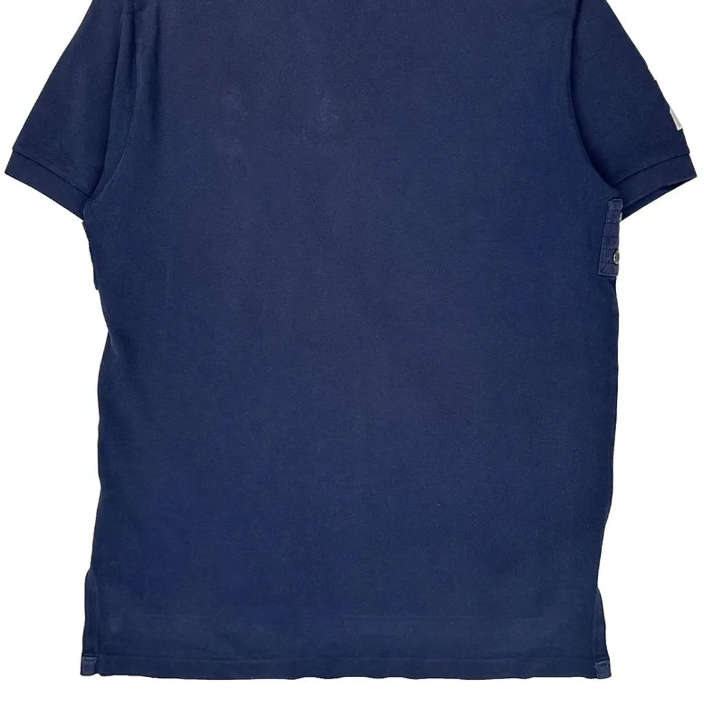 Polo By Ralph Lauren Big Pony Rugby Shirt - Large Navy Cotton - Image 7