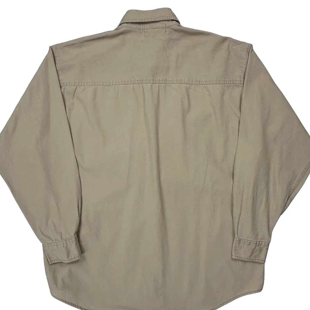Polo By Ralph Lauren Shirt - XL Beige Cotton - Image 8