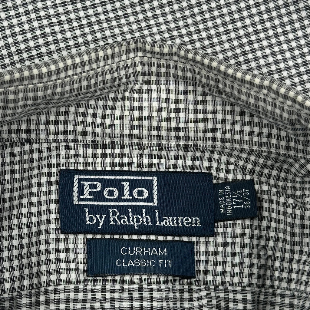 Polo By Ralph Lauren Checked Shirt - XL Black & White Cotton - Image 3