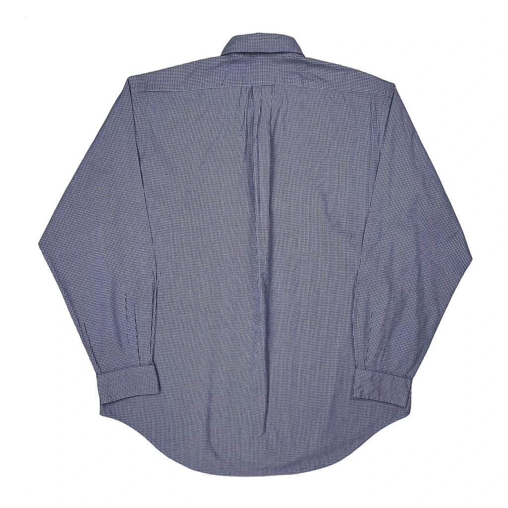 Polo By Ralph Lauren Checked Shirt - Large Blue Cotton - Image 2