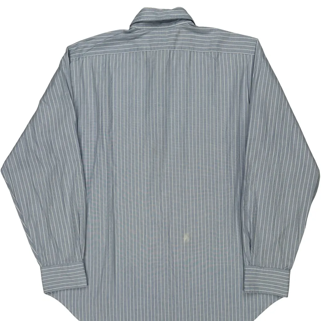 Polo By Ralph Lauren Striped Shirt - Large Blue Cotton - Image 6