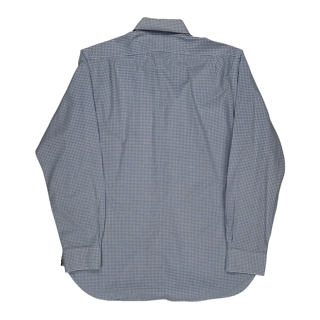 Polo By Ralph Lauren Checked Shirt - Large Blue Cotton - Image 2