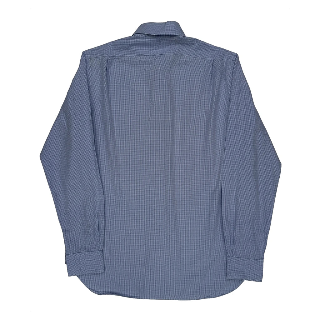 Polo By Ralph Lauren Checked Shirt - Medium Blue Cotton - Image 2
