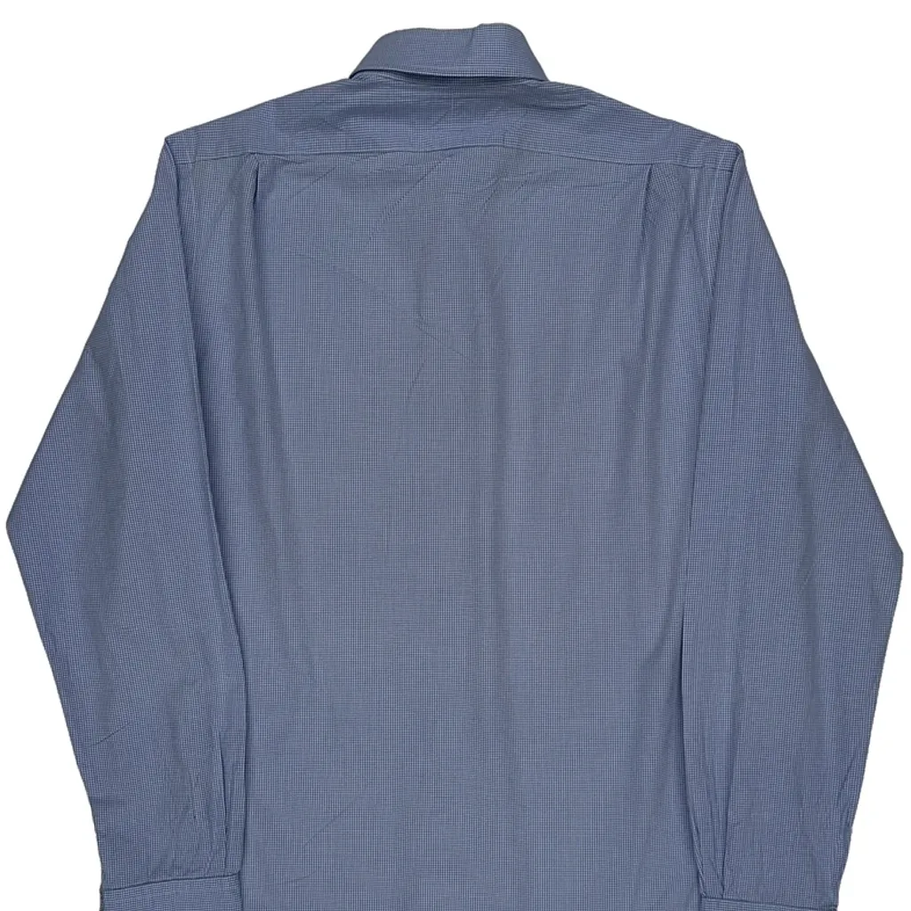 Polo By Ralph Lauren Checked Shirt - Medium Blue Cotton - Image 7