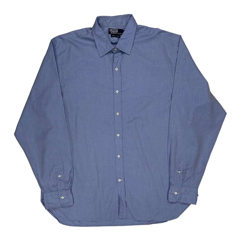 Polo By Ralph Lauren Shirt - XL Blue Cotton