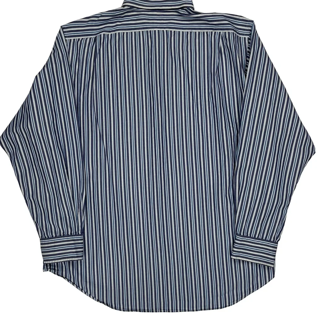 Polo By Ralph Lauren Striped Shirt - XL Blue Cotton - Image 6