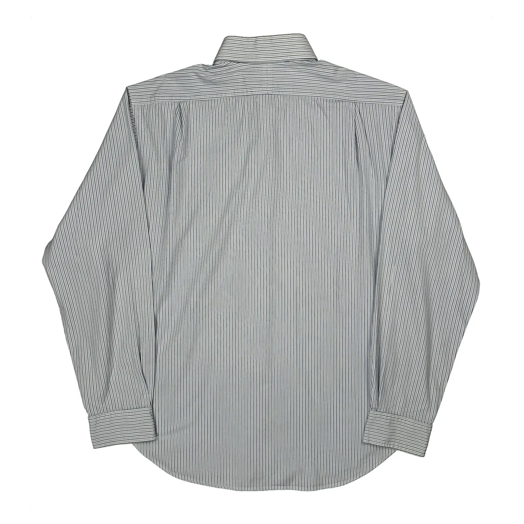 Polo By Ralph Lauren Striped Shirt - XL Blue Cotton - Image 2