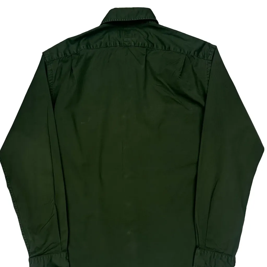 Polo By Ralph Lauren Shirt - Large Green Cotton - Image 7