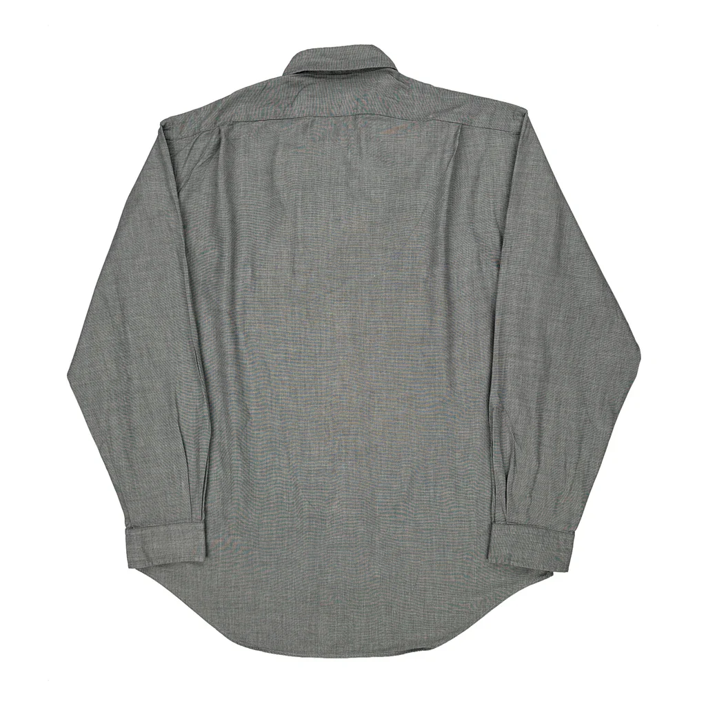 Polo By Ralph Lauren Shirt - Large Grey Cotton - Image 2