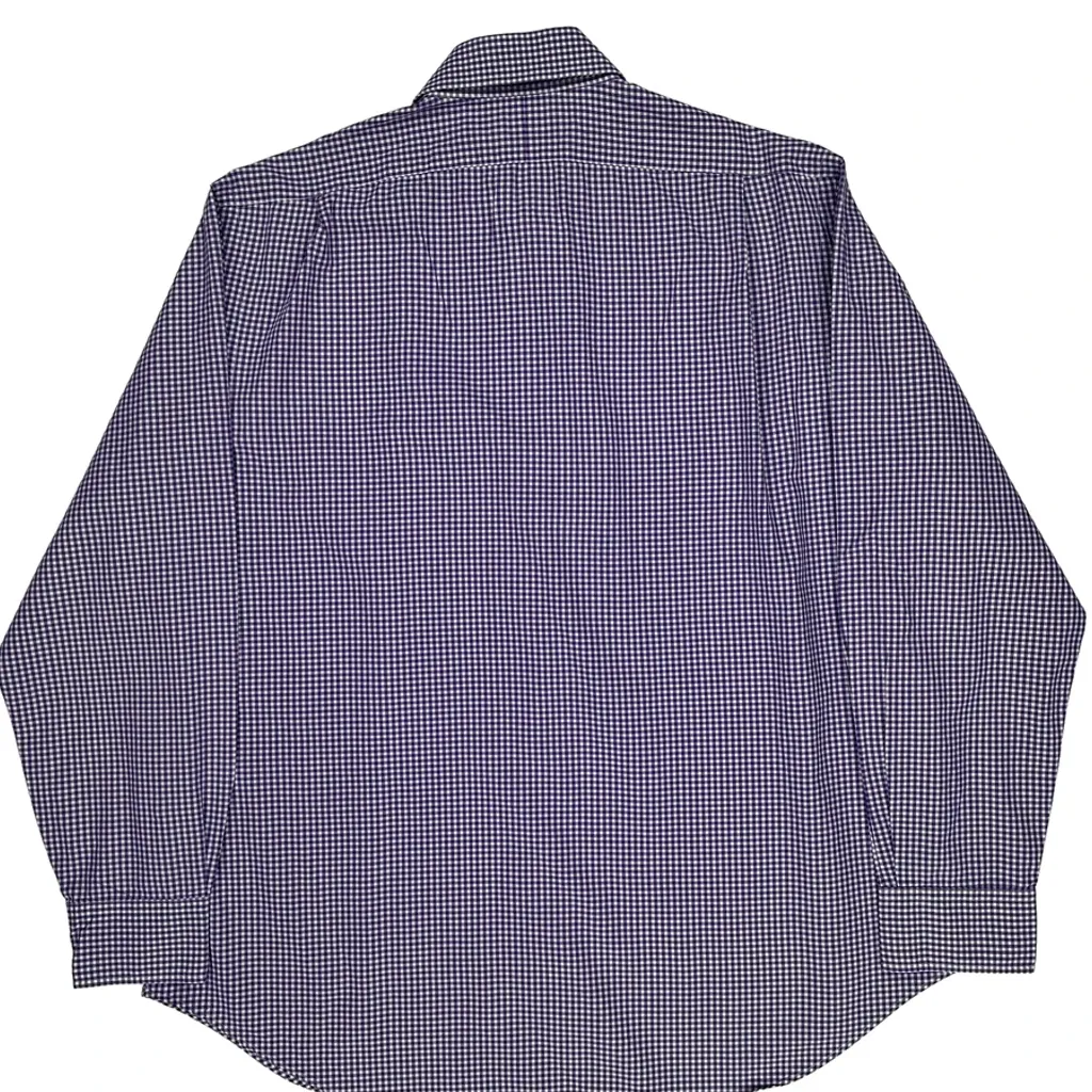 Polo By Ralph Lauren Checked Shirt - XL Purple Cotton - Image 7