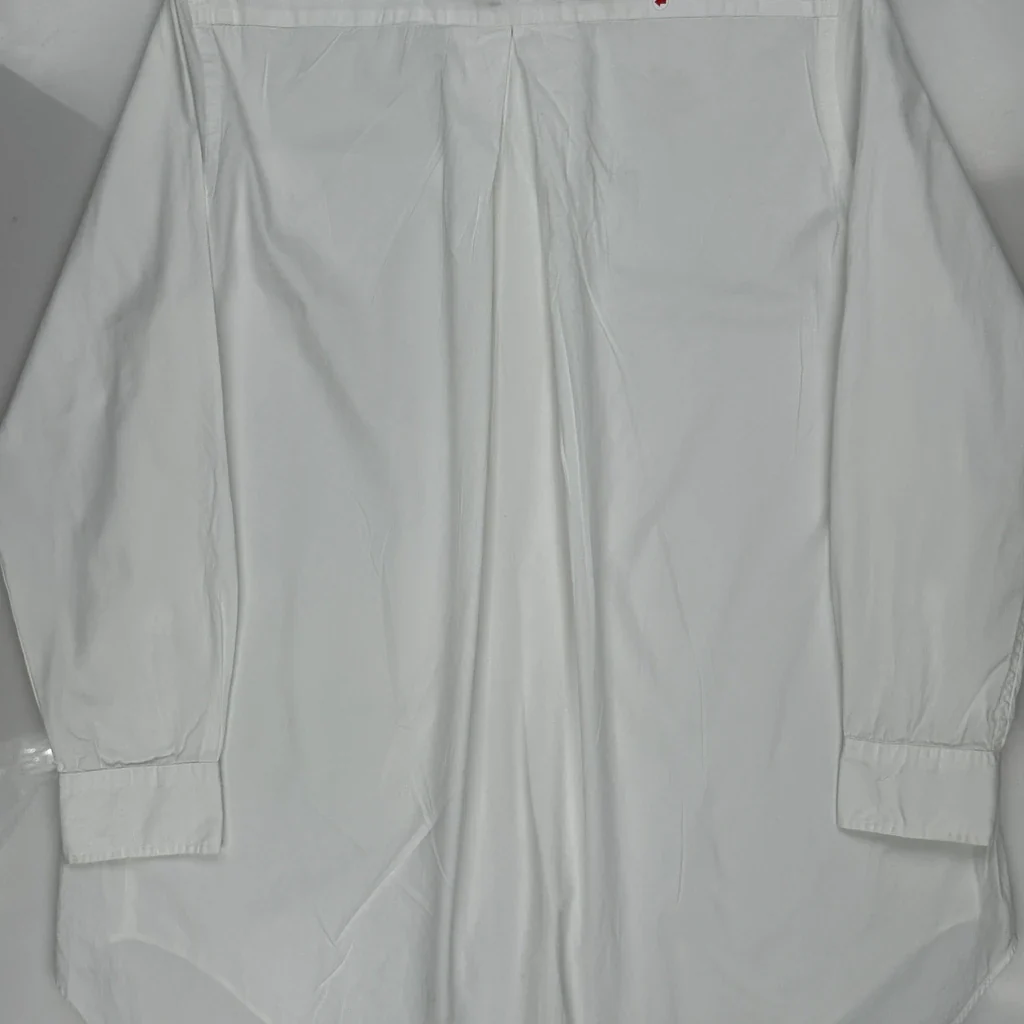 Polo By Ralph Lauren Shirt - Large White Cotton - Image 3