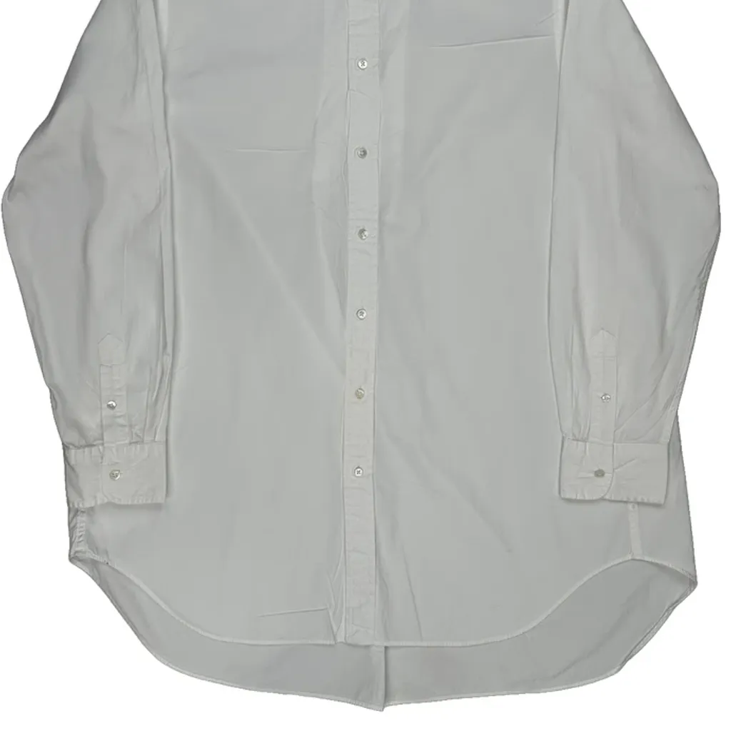 Polo By Ralph Lauren Shirt - Large White Cotton - Image 7