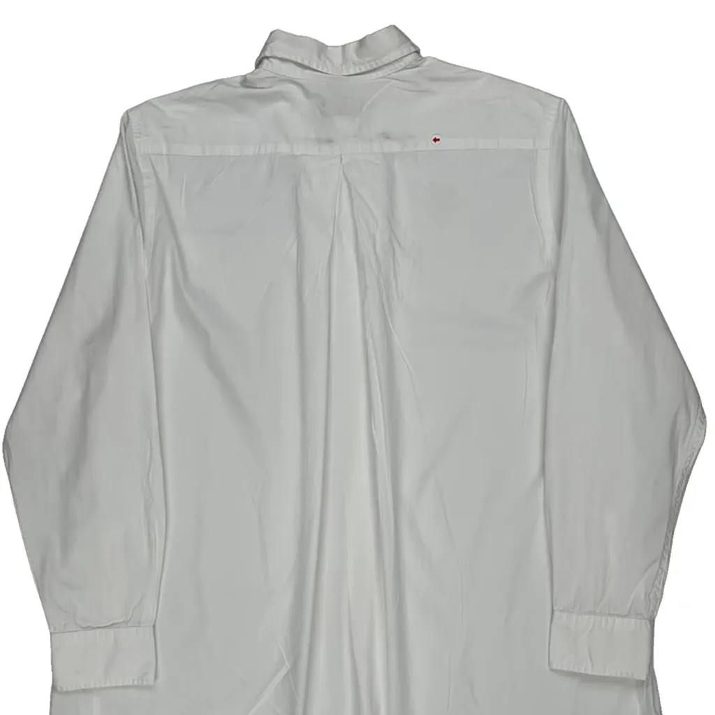 Polo By Ralph Lauren Shirt - Large White Cotton - Image 8