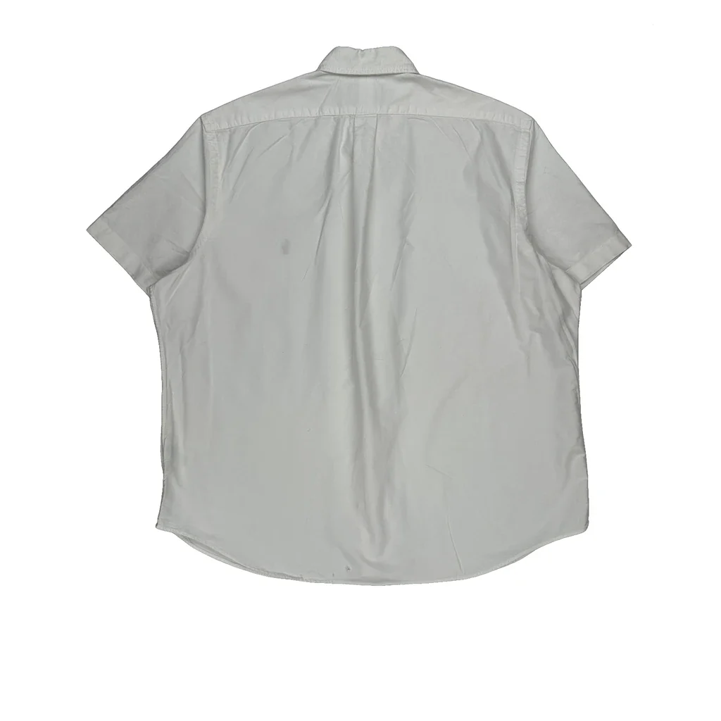 Polo By Ralph Lauren Short Sleeve Shirt - 2XL White Cotton - Image 2
