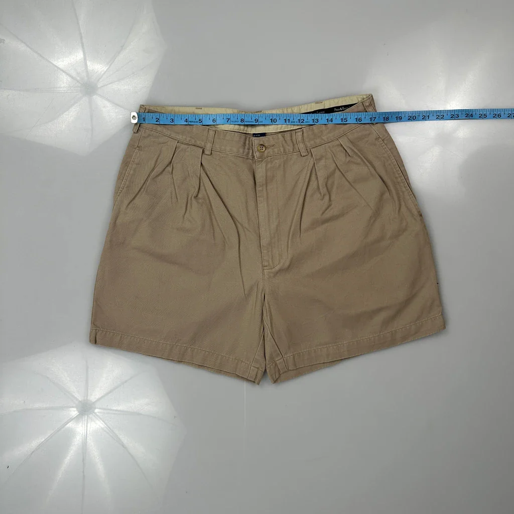 Polo By Ralph Lauren Shorts - 34W 6L Beige Cotton - Image 3