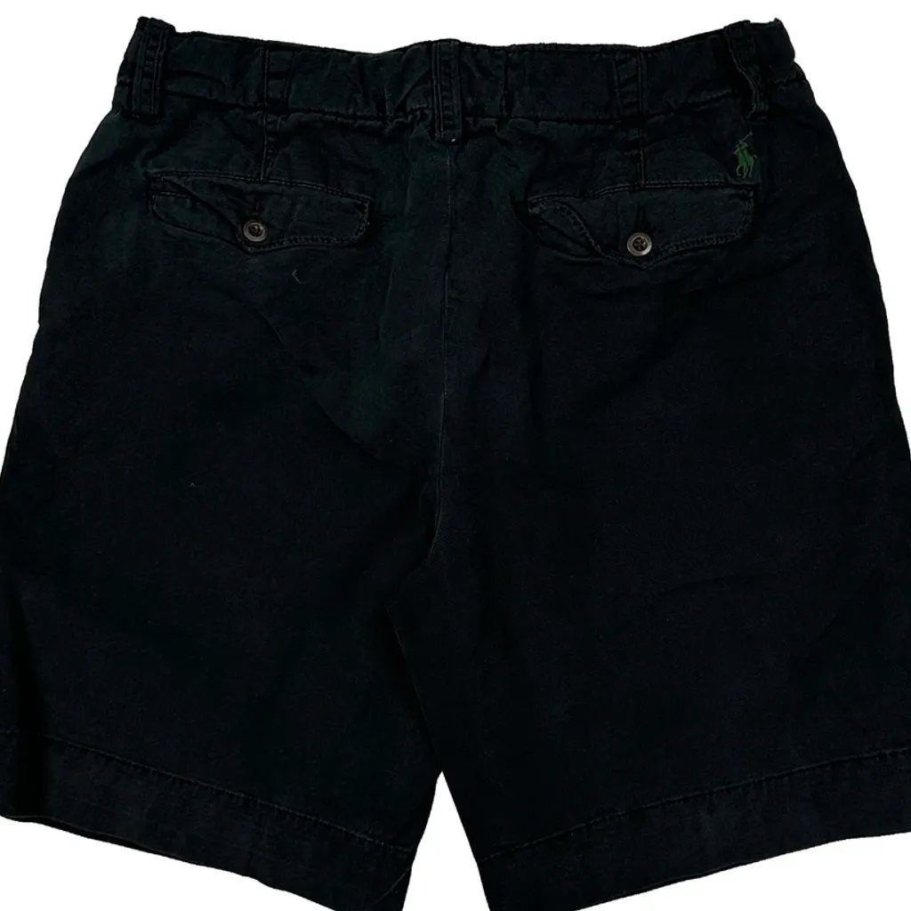 Polo By Ralph Lauren Shorts - 32W 10L Black Cotton - Image 6