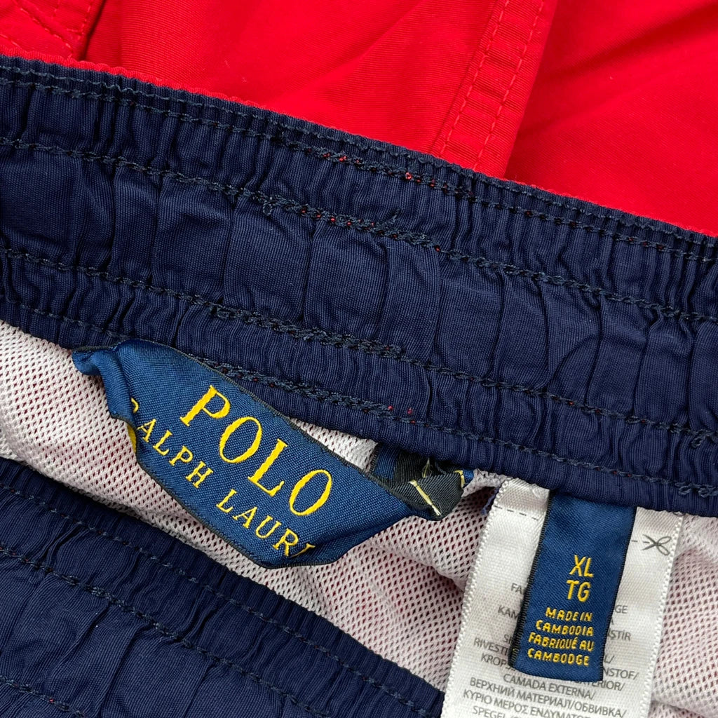 Polo By Ralph Lauren Shorts - X-Largew 6L Red Nylon - Image 3