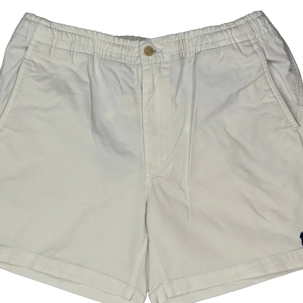 Polo By Ralph Lauren Shorts - Large White Cotton - Image 6