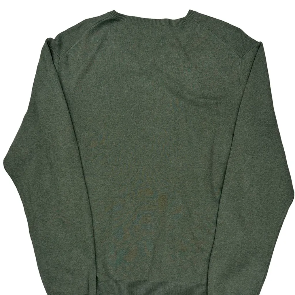 Polo By Ralph Lauren Sweater - Large Green Cotton - Image 7