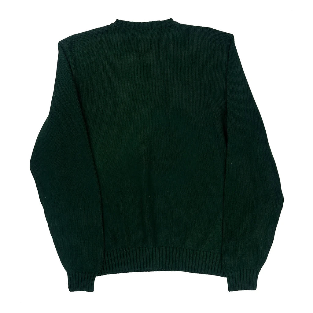Polo By Ralph Lauren Sweater - XL Green Cotton - Image 2