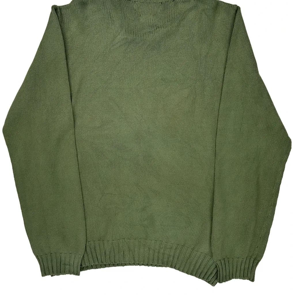 Polo By Ralph Lauren Sweater - XL Green Cotton - Image 6