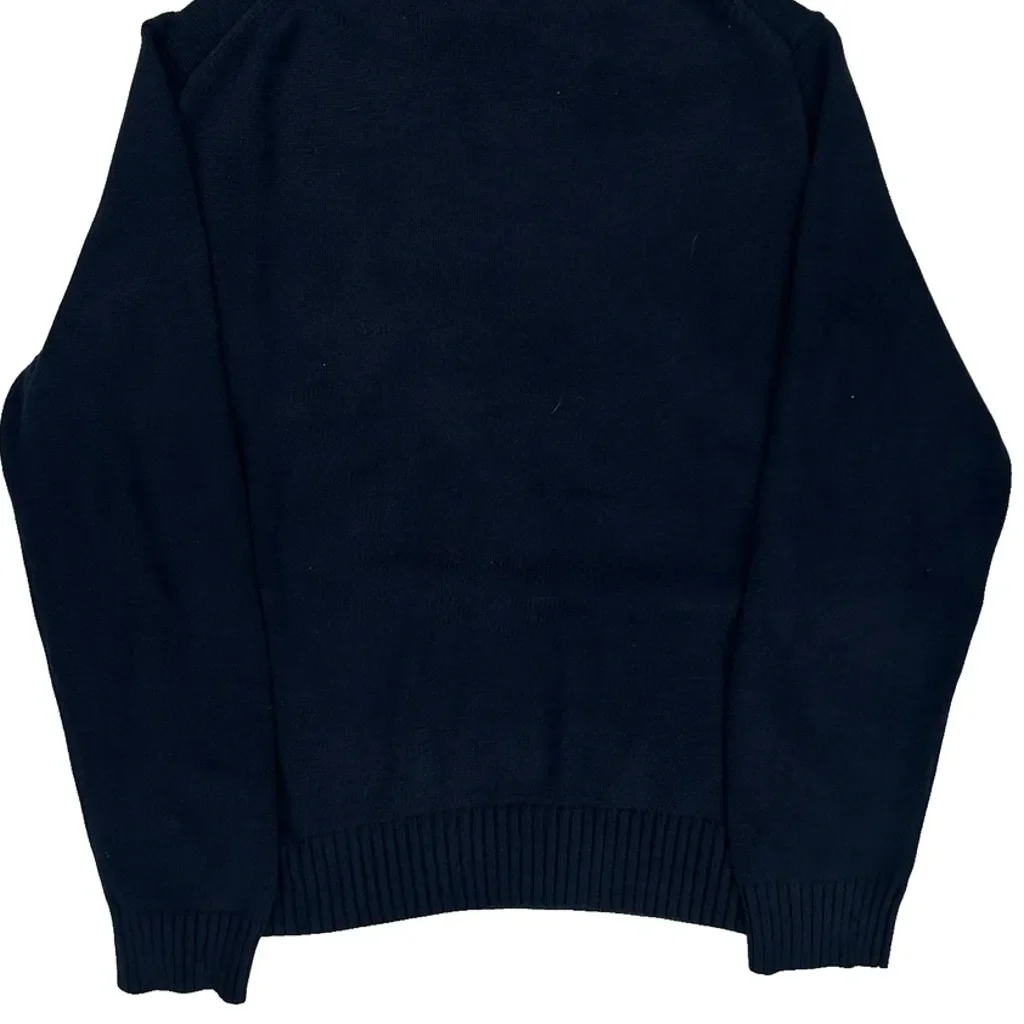 Polo By Ralph Lauren Sweater - Large Navy Cotton - Image 7