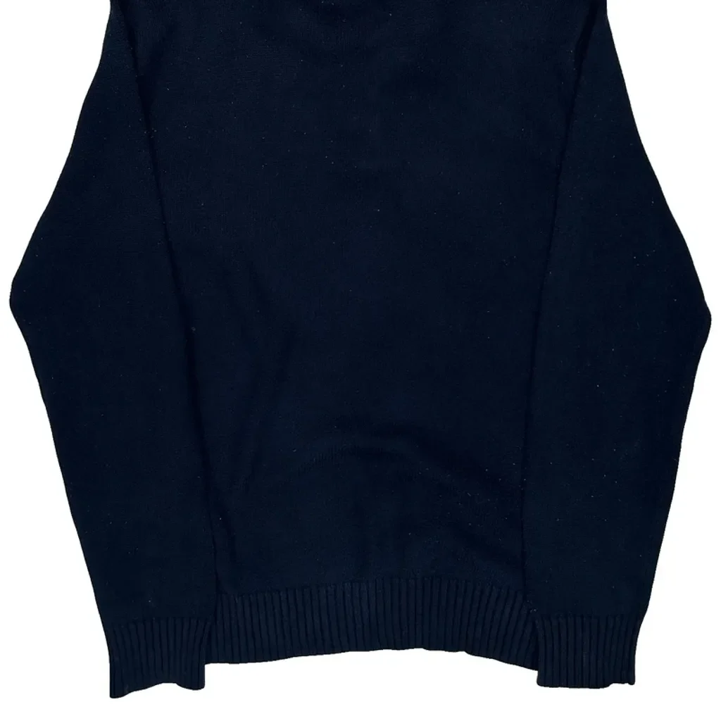 Polo By Ralph Lauren Sweater - Large Navy Cotton - Image 7