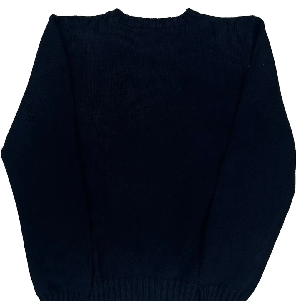 Polo By Ralph Lauren Sweater - Small Navy Cotton - Image 7
