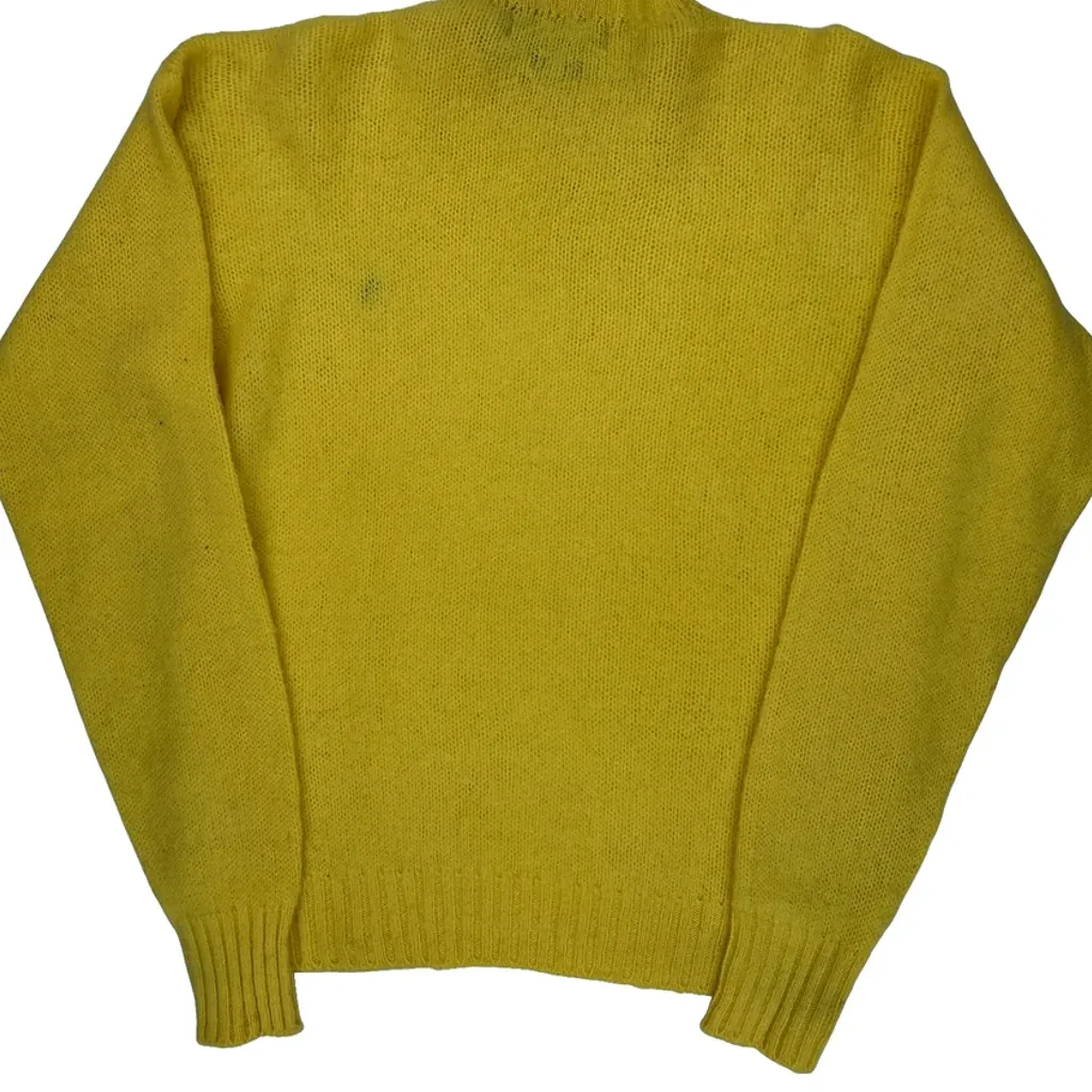 Polo By Ralph Lauren Sweater - Medium Yellow Wool - Image 6