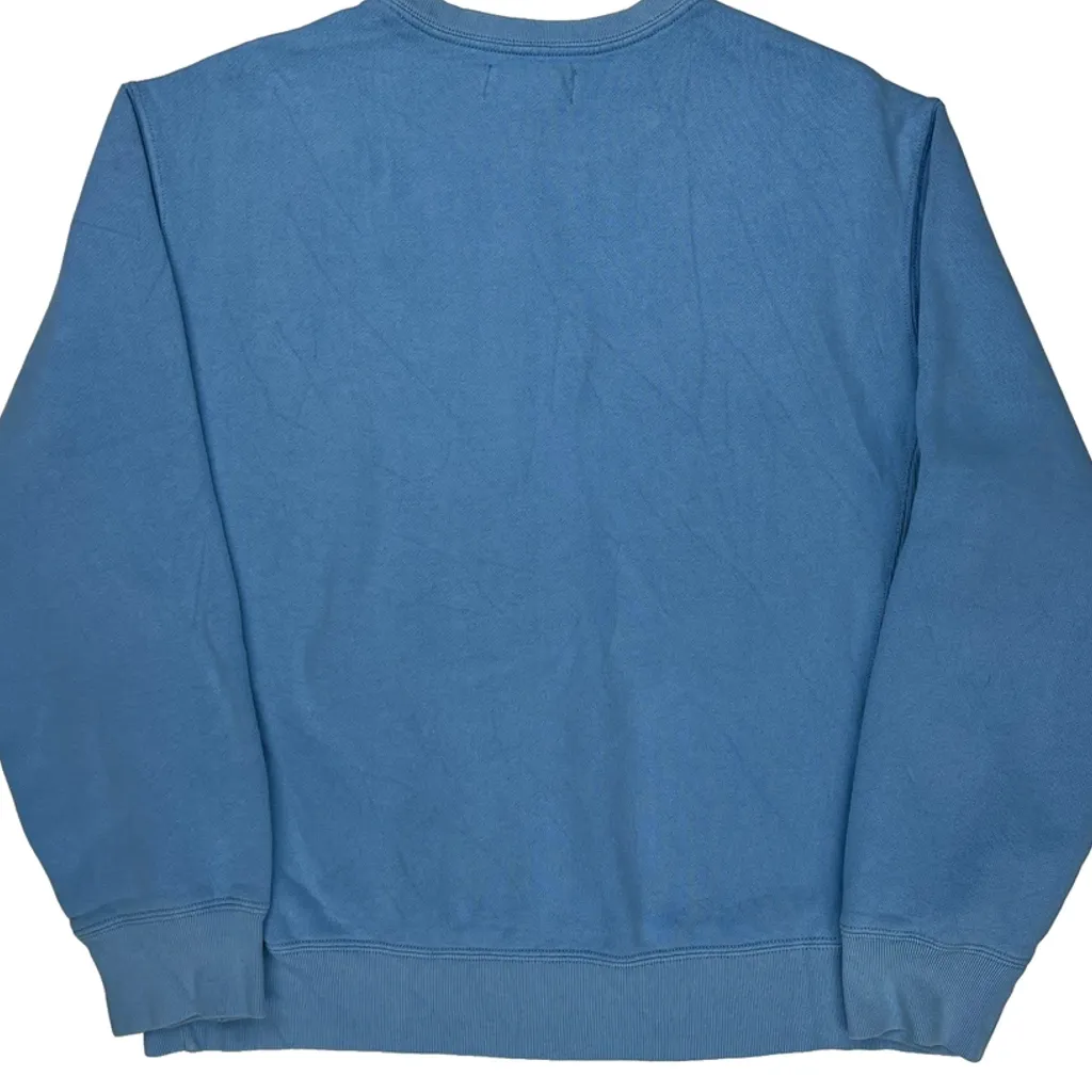 Polo By Ralph Lauren Sweatshirt - Large Blue Cotton Blend - Image 6