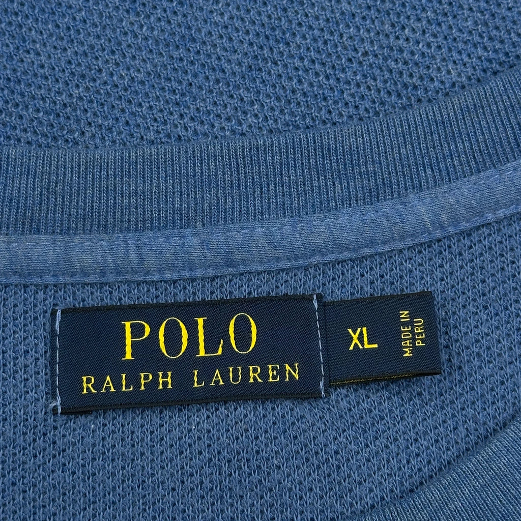 Polo By Ralph Lauren Sweatshirt - XL Blue Cotton - Image 3
