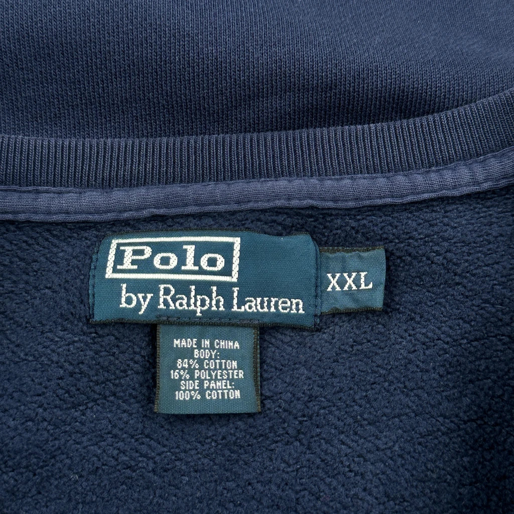Polo By Ralph Lauren Sweatshirt - 2XL Blue Cotton - Image 3