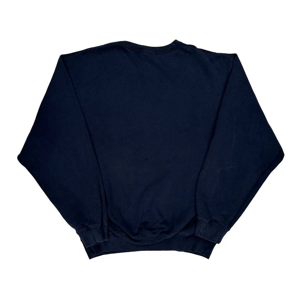 Polo By Ralph Lauren Sweatshirt - Large Navy Cotton Blend - Image 2