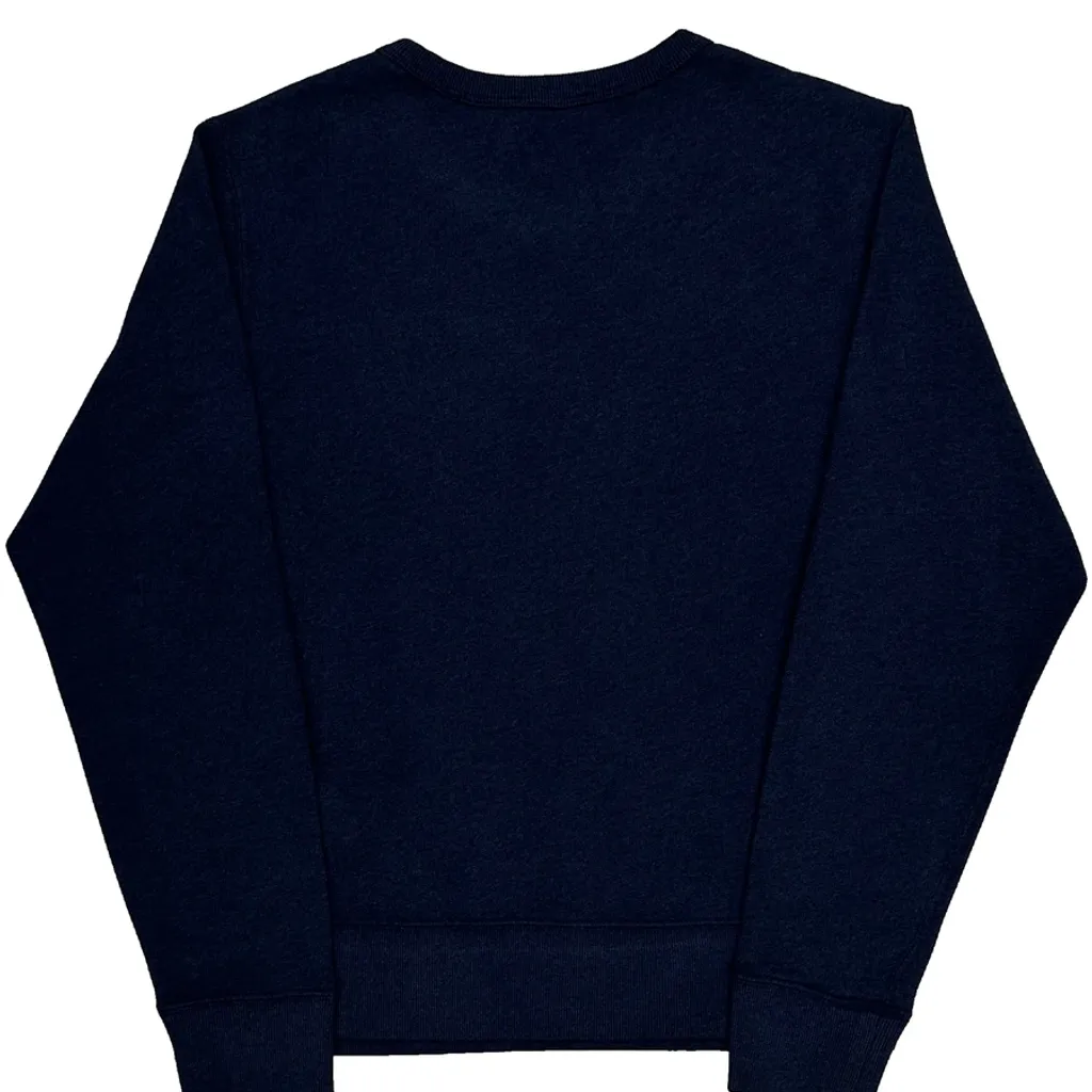 Polo By Ralph Lauren Rl Crest Sweatshirt - Medium Navy Cotton - Image 6