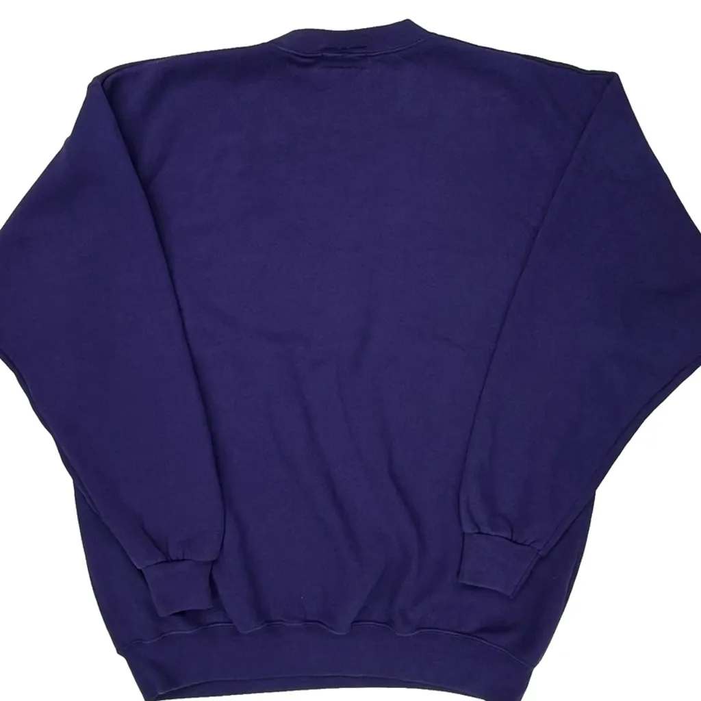 Polo By Ralph Lauren Sweatshirt - XL Purple Cotton - Image 7