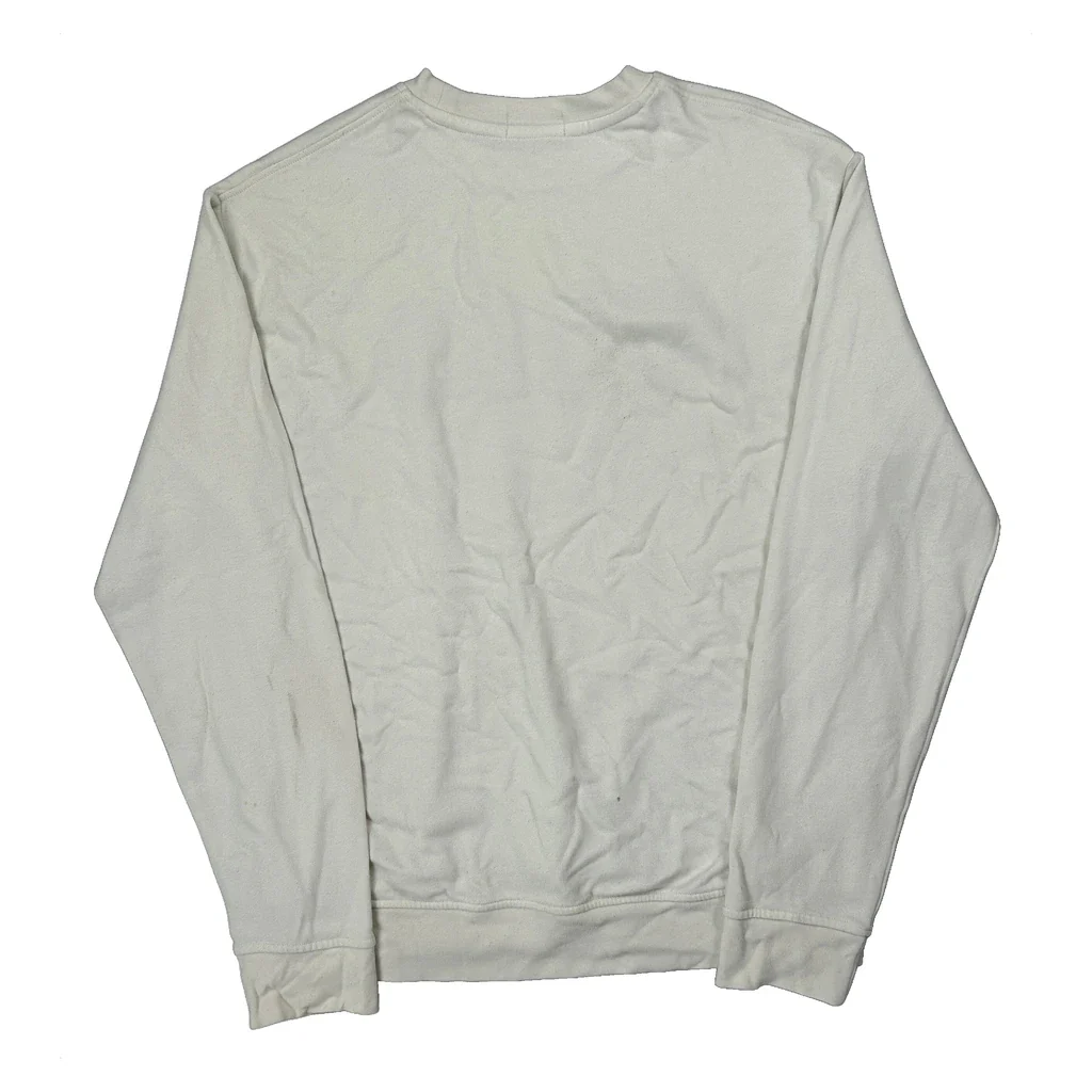 Polo By Ralph Lauren Spellout Sweatshirt - Large White Cotton - Image 2