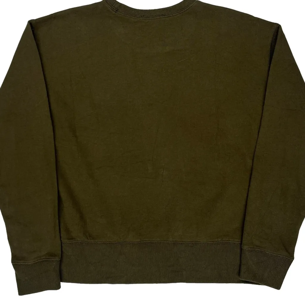 Polo By Ralph Lauren Sweatshirt - Medium Green Cotton - Image 6
