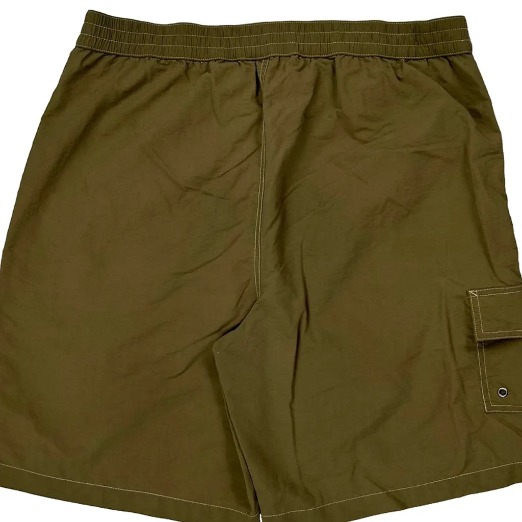 Polo By Ralph Lauren Swim Shorts - Large Green Nylon - Image 5