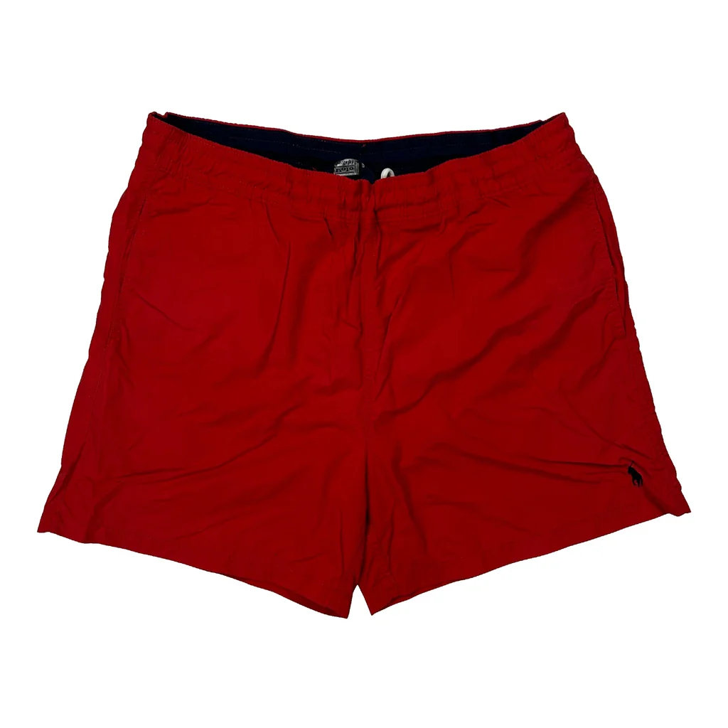 Polo By Ralph Lauren Swim Shorts - Medium Red Nylon - Image 2