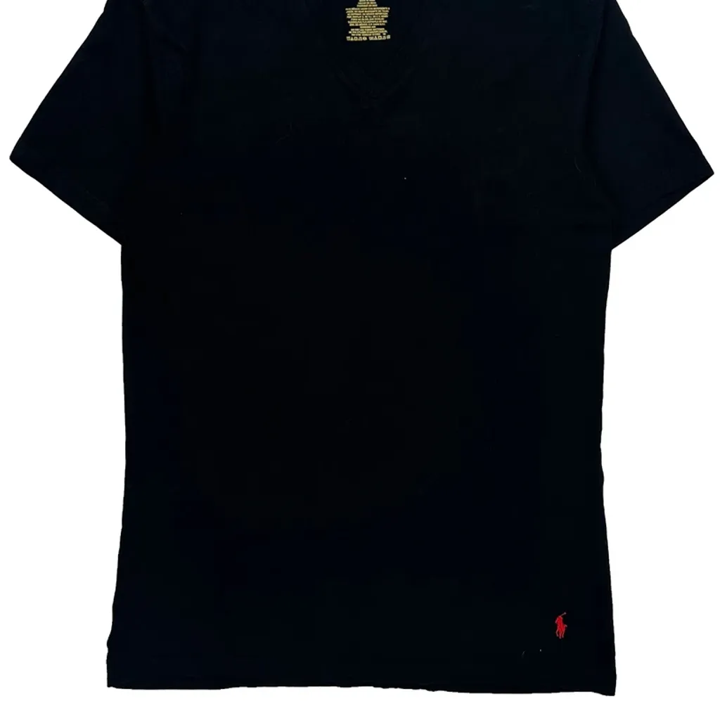 Polo By Ralph Lauren Slim Fit T-Shirt - Large Black Cotton - Image 4