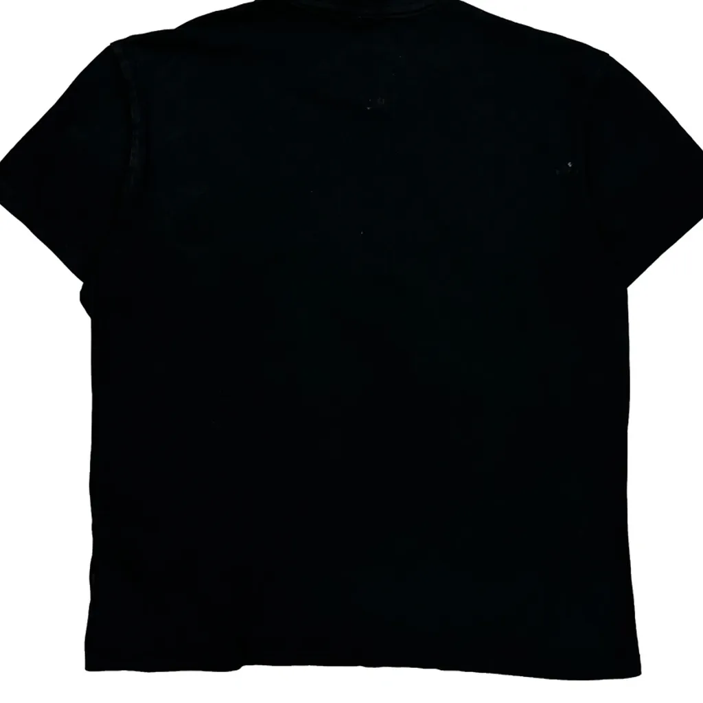 Polo By Ralph Lauren Graphic T-Shirt - Medium Black Cotton - Image 4