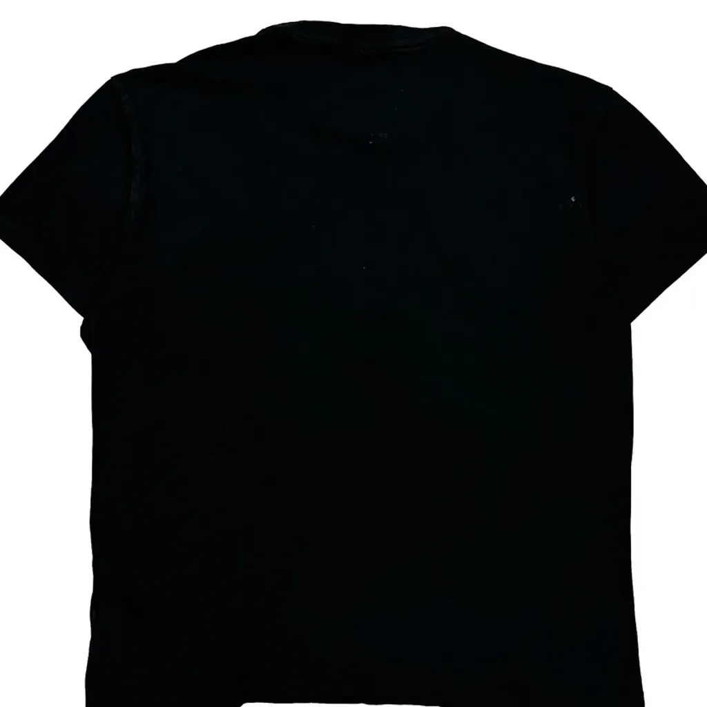 Polo By Ralph Lauren Graphic T-Shirt - Medium Black Cotton - Image 5