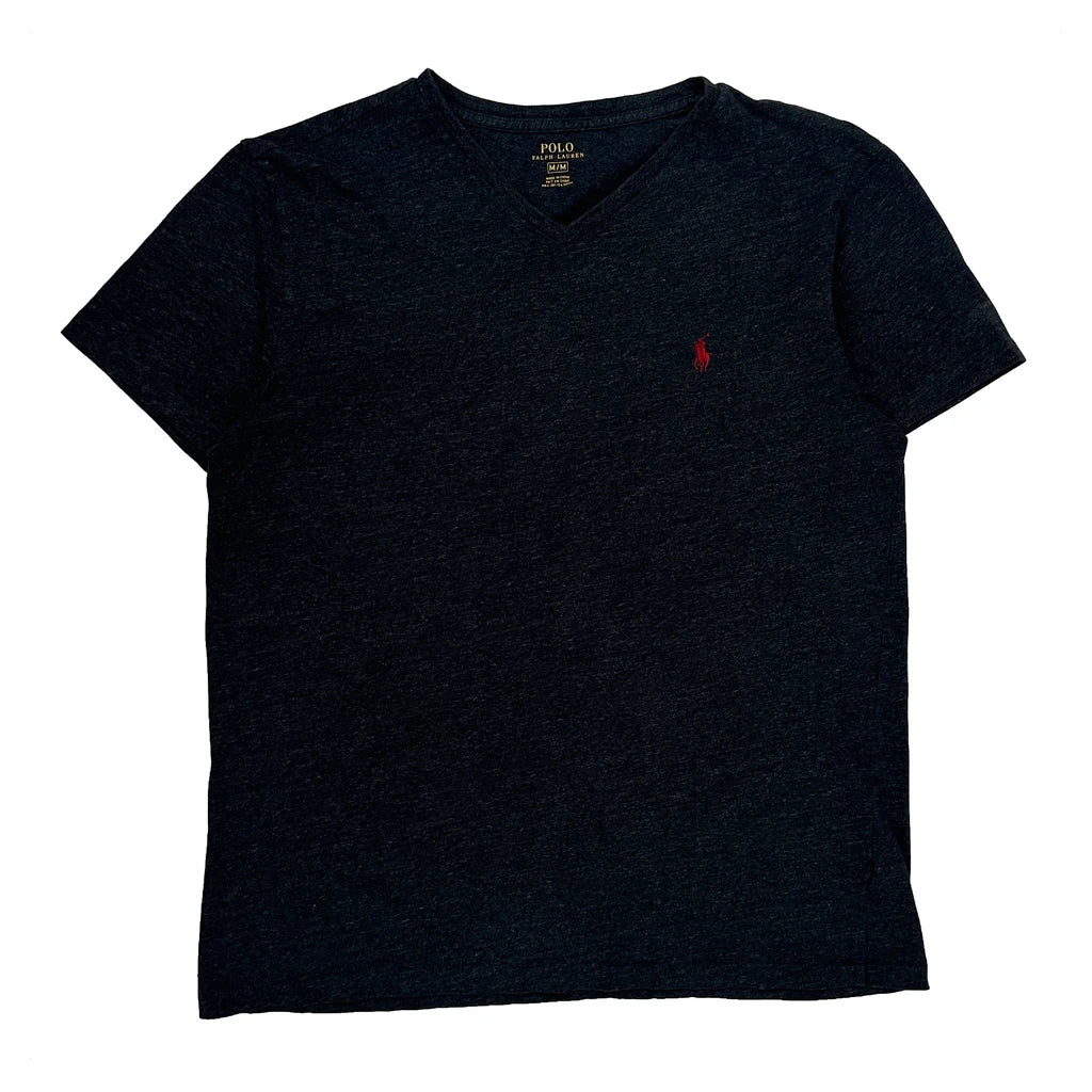 Polo By Ralph Lauren T-Shirt - Medium Black Cotton