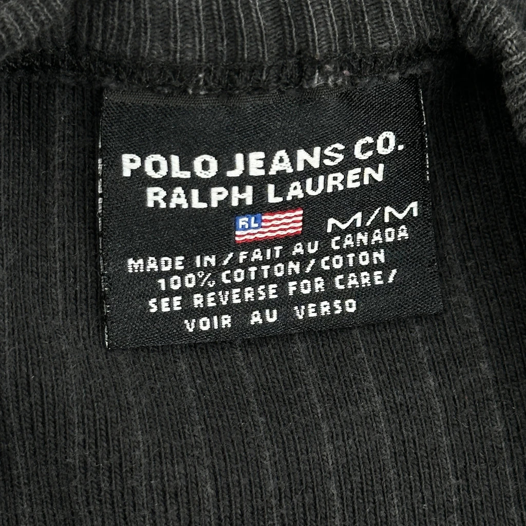 Polo By Ralph Lauren T-Shirt - Medium Black Cotton - Image 3
