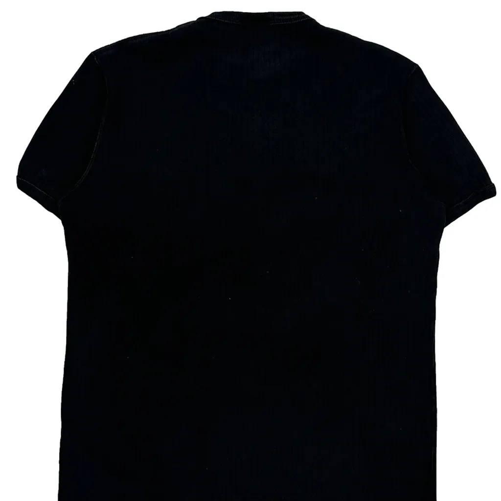Polo By Ralph Lauren T-Shirt - Medium Black Cotton - Image 7