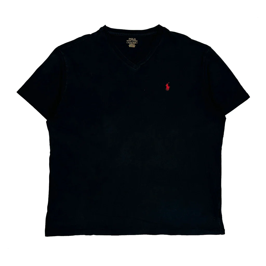 Polo By Ralph Lauren T-Shirt - XL Black Cotton