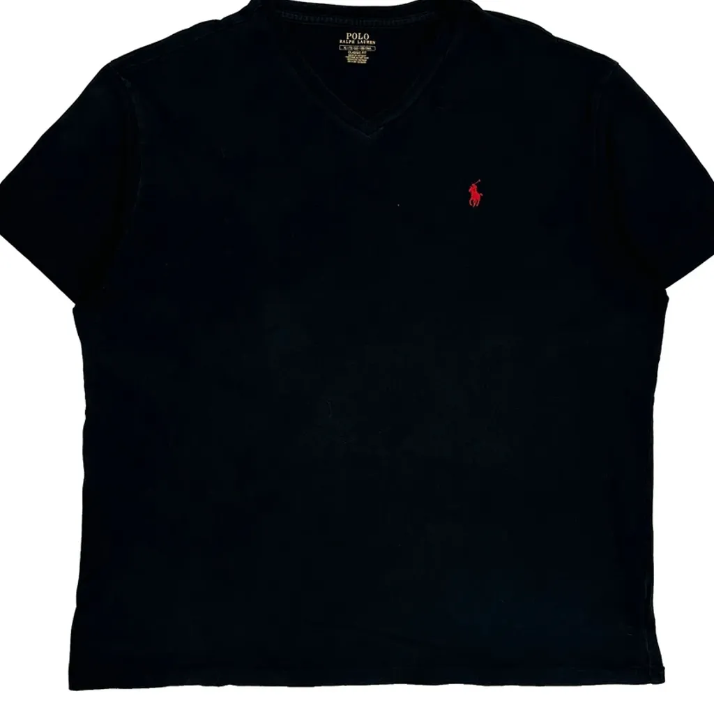 Polo By Ralph Lauren T-Shirt - XL Black Cotton - Image 5