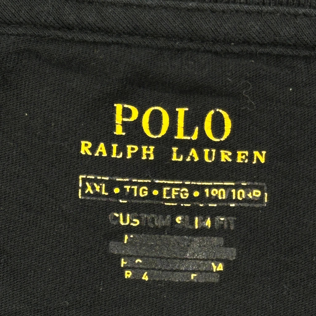 Polo By Ralph Lauren T-Shirt - 2XL Black Cotton - Image 3